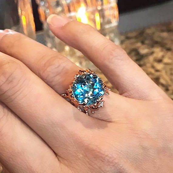 Coral Inspired Ring
