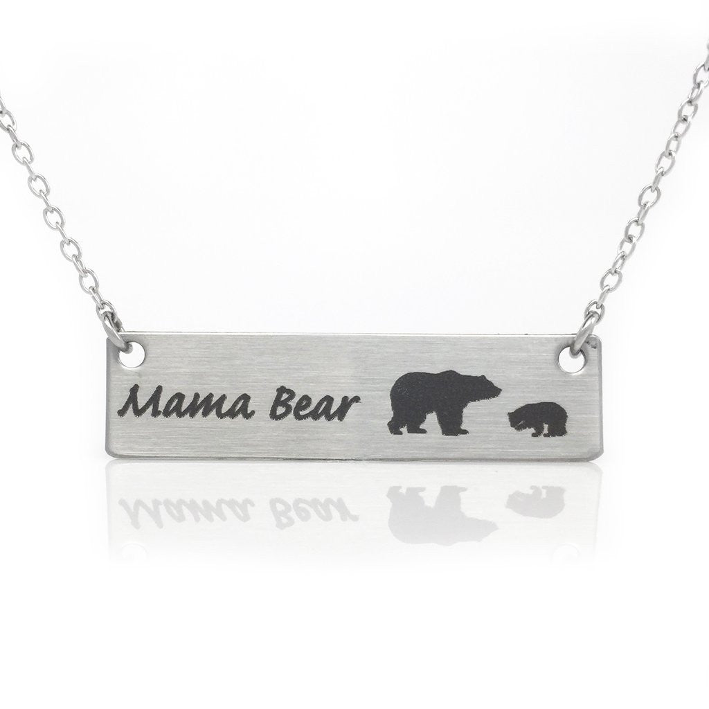 Mama Bear & Cubs Necklace