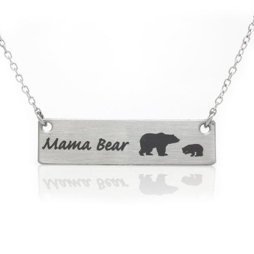 Mama Bear & Cubs Necklace