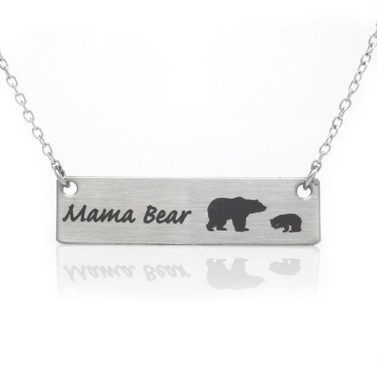 Mama Bear & Cubs Necklace