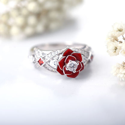 April Rose Birthstone Ring