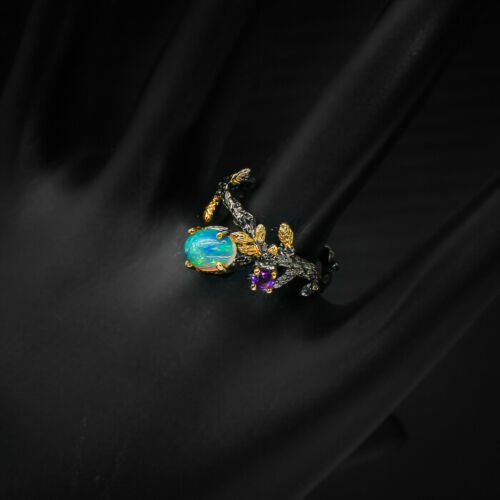Enchanted Forest Opal Ring